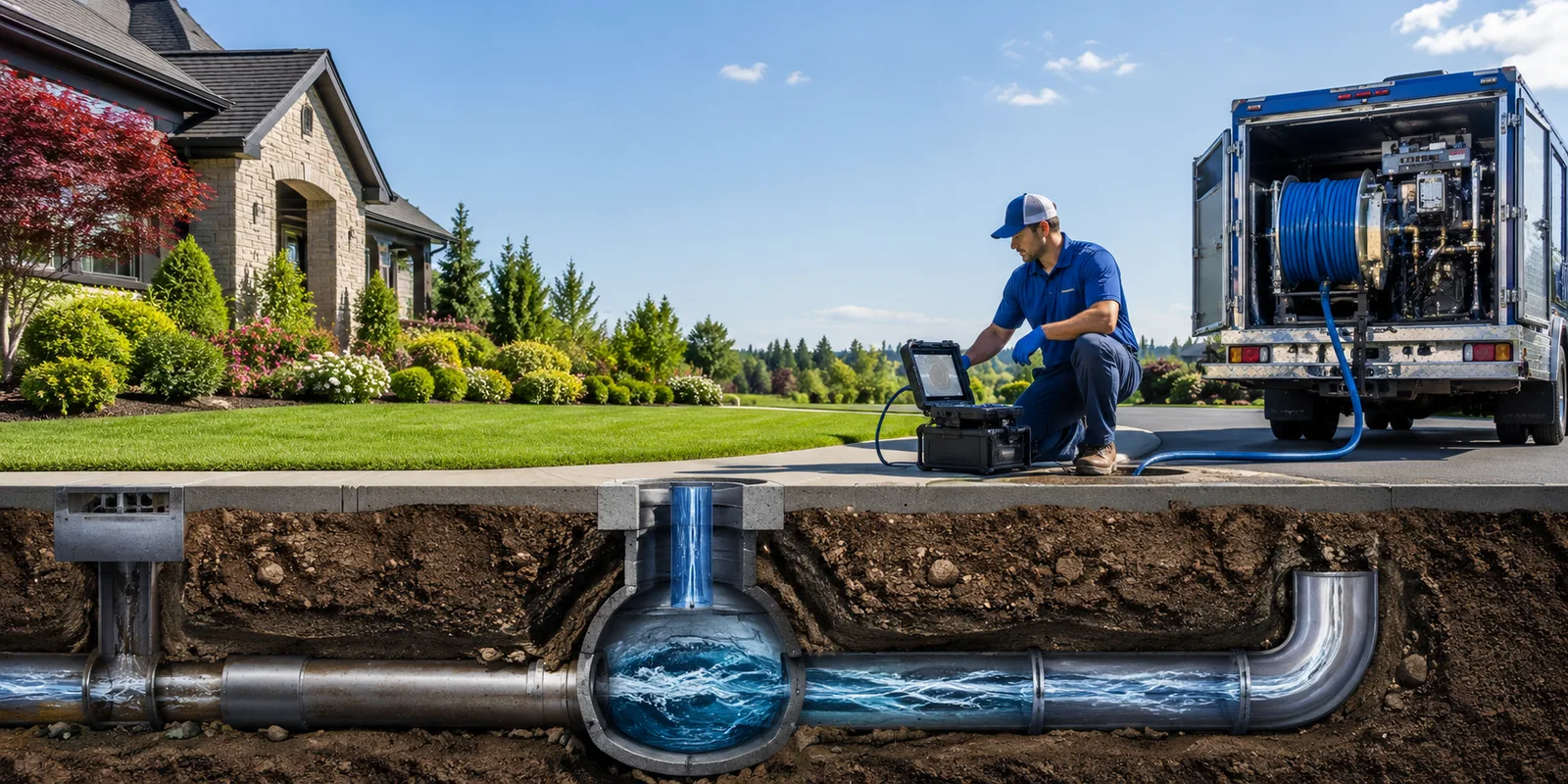 Drainage restoration information for Lucernemines, PA